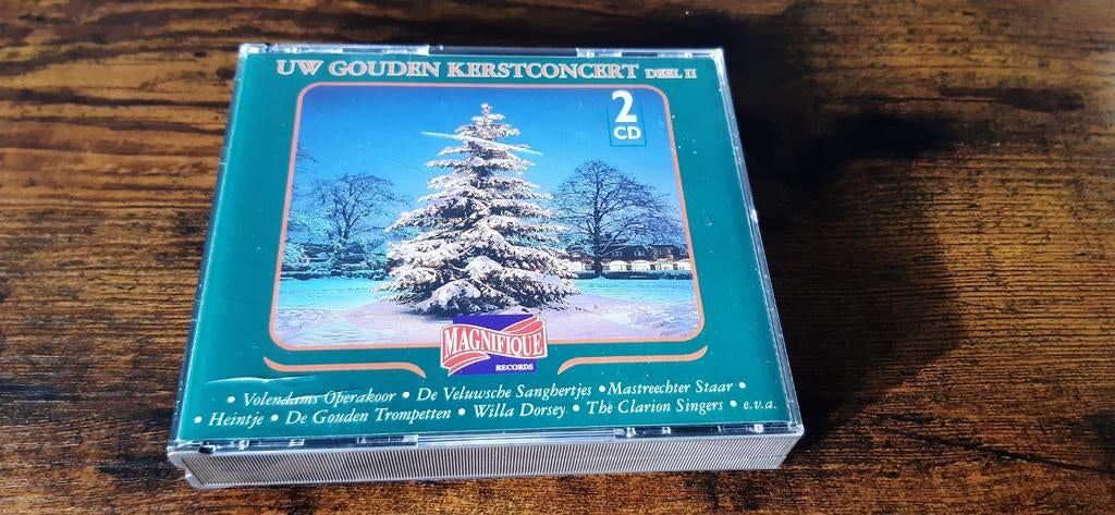 Uw Gouden Kerstconcert Dubbel CD, Cd's en Dvd's, Cd's | Kerst en Sinterklaas, Ophalen of Verzenden, Zo goed als nieuw, Kerst, Boxset