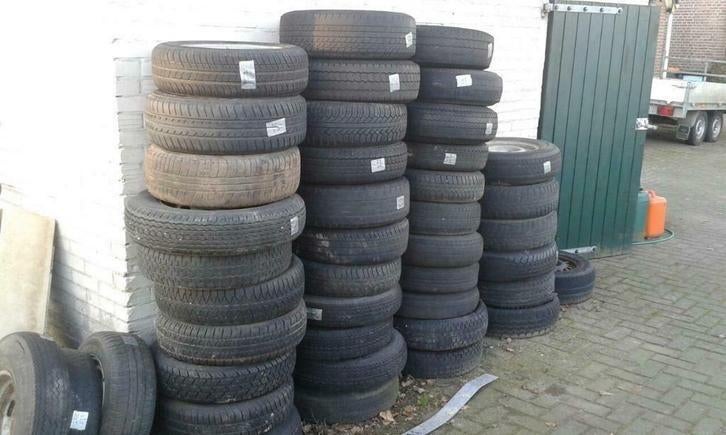 aanhangwagenwielen €5  opruiming  8 tot 16inch, Auto diversen, Ophalen, Gebruikt