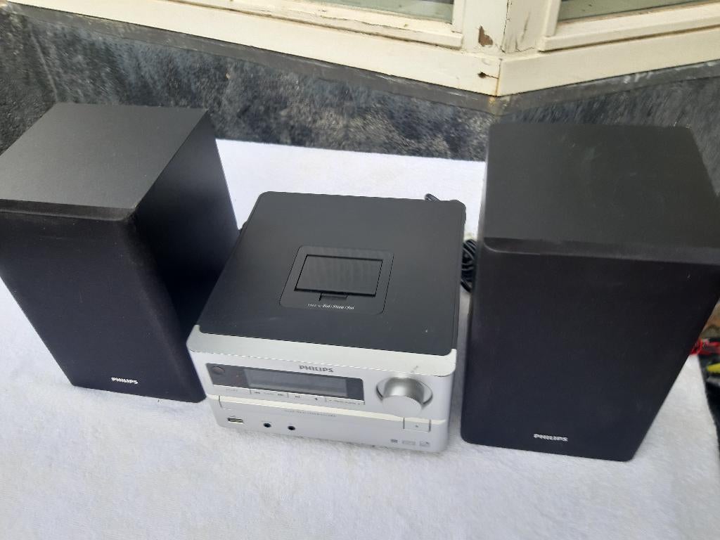 Philips Micromuzieksysteem DCM2020/12, Ophalen, Philips, Gebruikt, Tuner of Radio