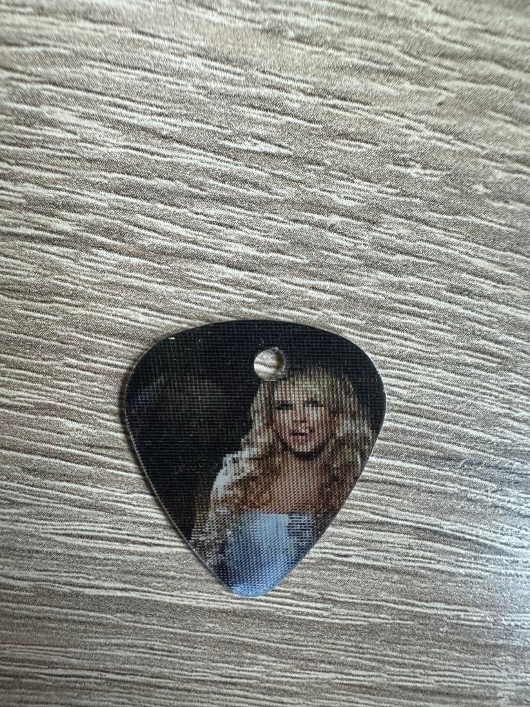 Taylor Swift Gitaar Plectrum - Our Song, Ophalen of Verzenden, Zo goed als nieuw, Gitaar, Minder dan 50 watt