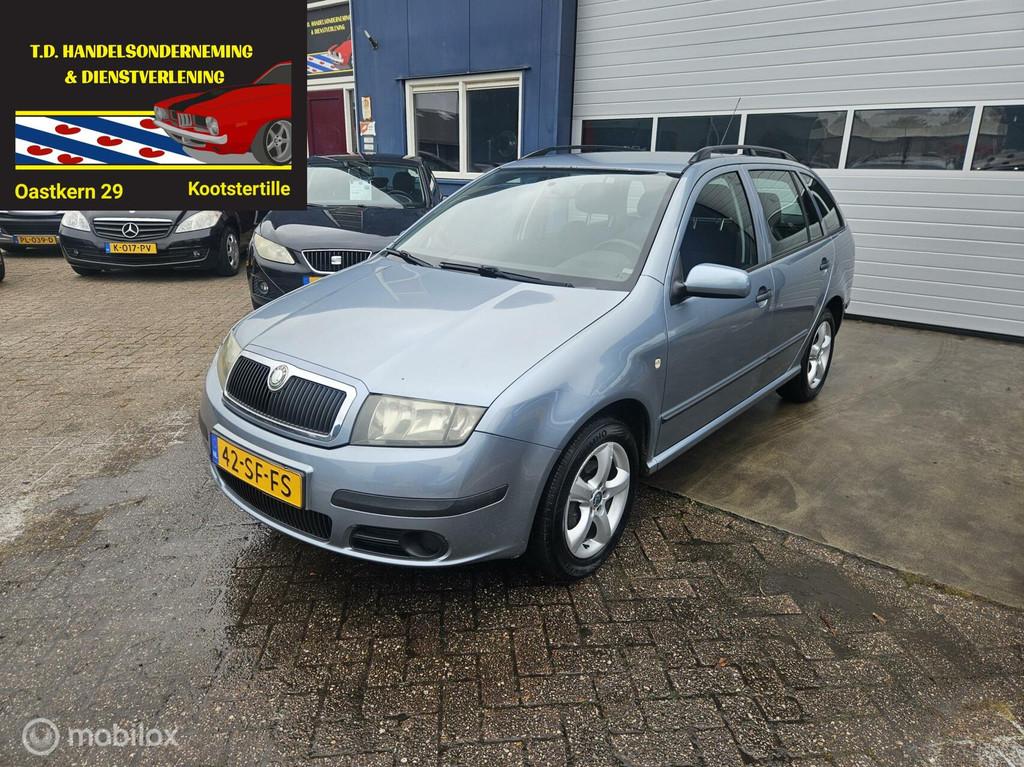 Skoda Fabia Combi 1.4-16V Equipe, Auto's, Skoda, Voorwielaandrijving, 450 kg, Gebruikt, 4 cilinders