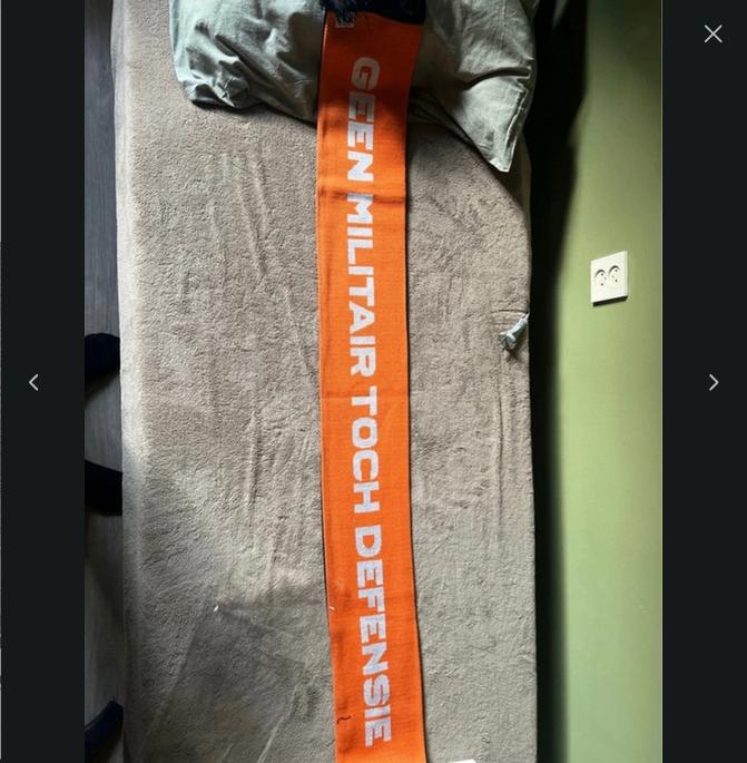 Tijd voor defensie sjaal, Verzenden, Landmacht, Nederland, Kleding of Schoenen