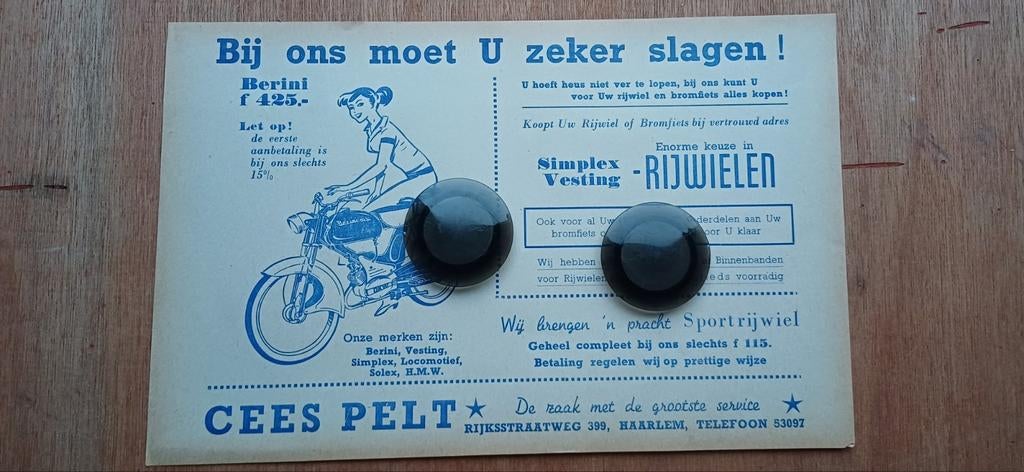 Berini / Vesting / Simplex / locomotief / Solex / H.M.W., Fietsen en Brommers, Ophalen of Verzenden, Gebruikt