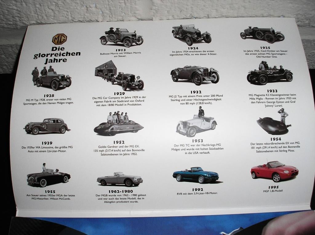 MG / MGF, 1999; uitgebreid, Ophalen of Verzenden, Zo goed als nieuw, Overige merken