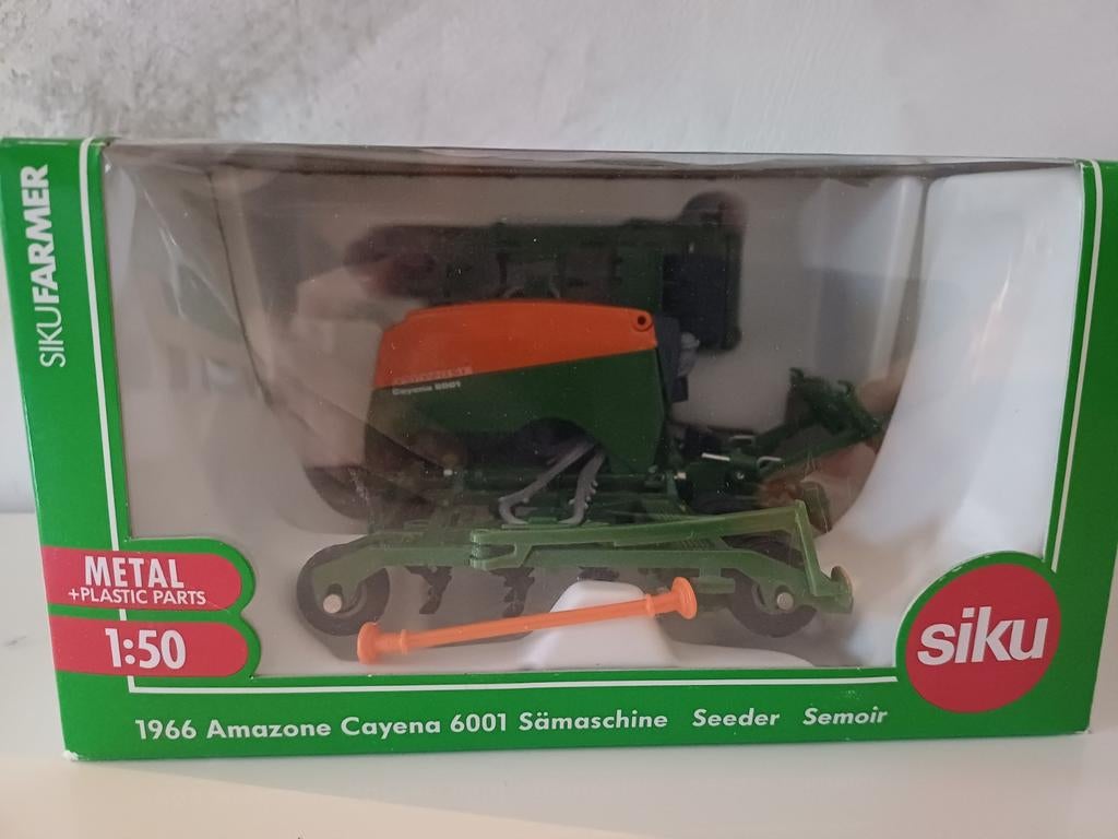 Amazone cayenna zaaimachine siku, Ophalen of Verzenden, Nieuw, Bus of Vrachtwagen, SIKU
