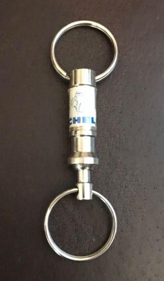 Michelin bibandum sleutelhanger sluetelring, Ophalen of Verzenden, Auto's