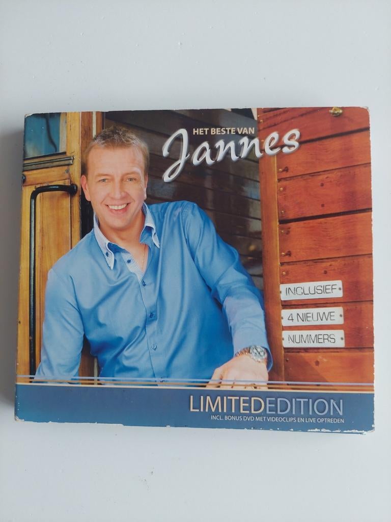 Jannes - Het Beste Van (Limited Edition) CD + DVD, Verzenden, Gebruikt, Levenslied of Smartlap, Boxset