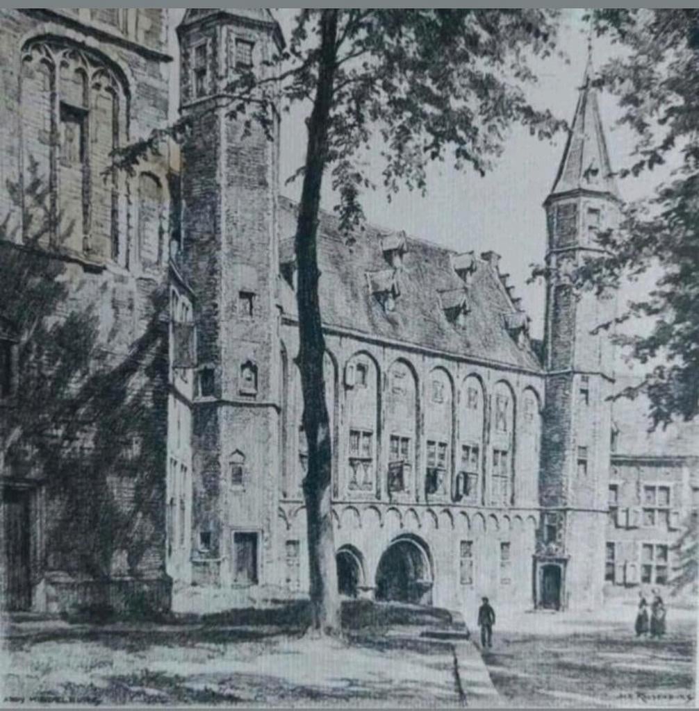 Middelburg Abdij ... H.E. Roodenburg ... 1941 ..., Ophalen of Verzenden