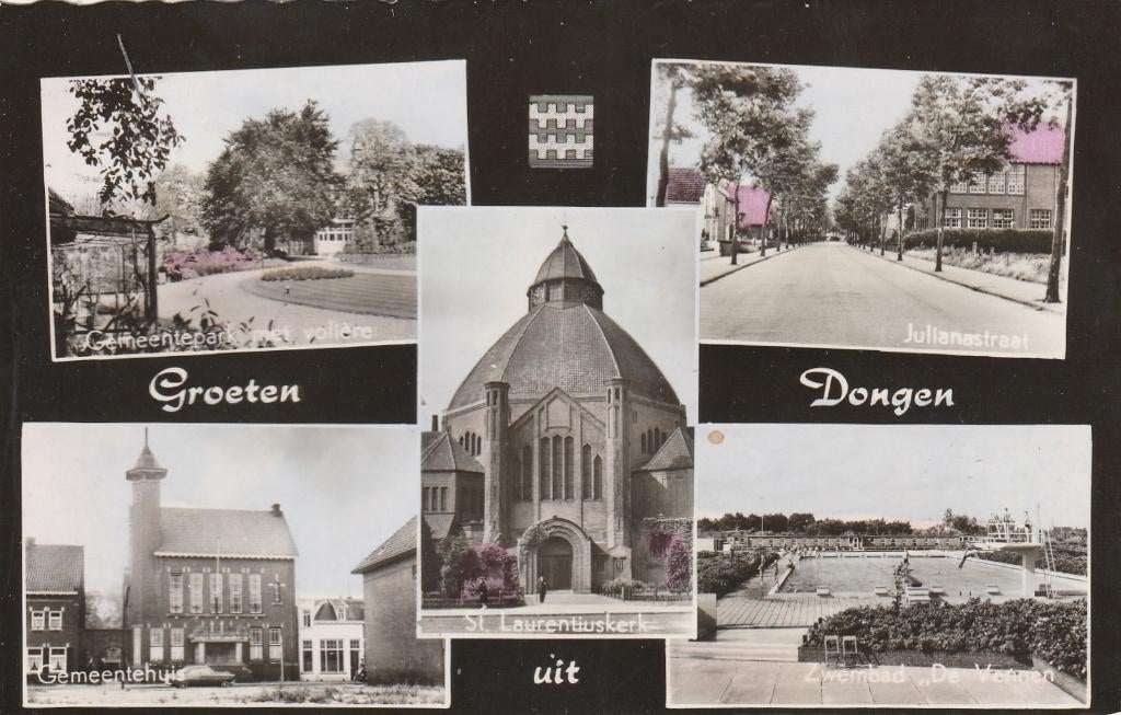 groeten uit dongen, Ophalen of Verzenden, 1940 tot 1960, Friesland