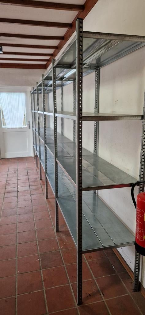 5,1 meter GS3 legbordstelling , magazijnstelling , stelling, Ophalen