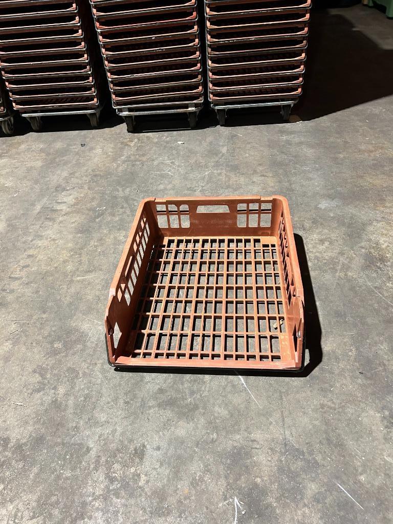 broodkratten op dolly 69,2x57,8x19,5 cm brood krat bruin, Doe-het-zelf en Verbouw, Kratten en Dozen, Gebruikt, 40 tot 60 cm, 50 tot 75 cm