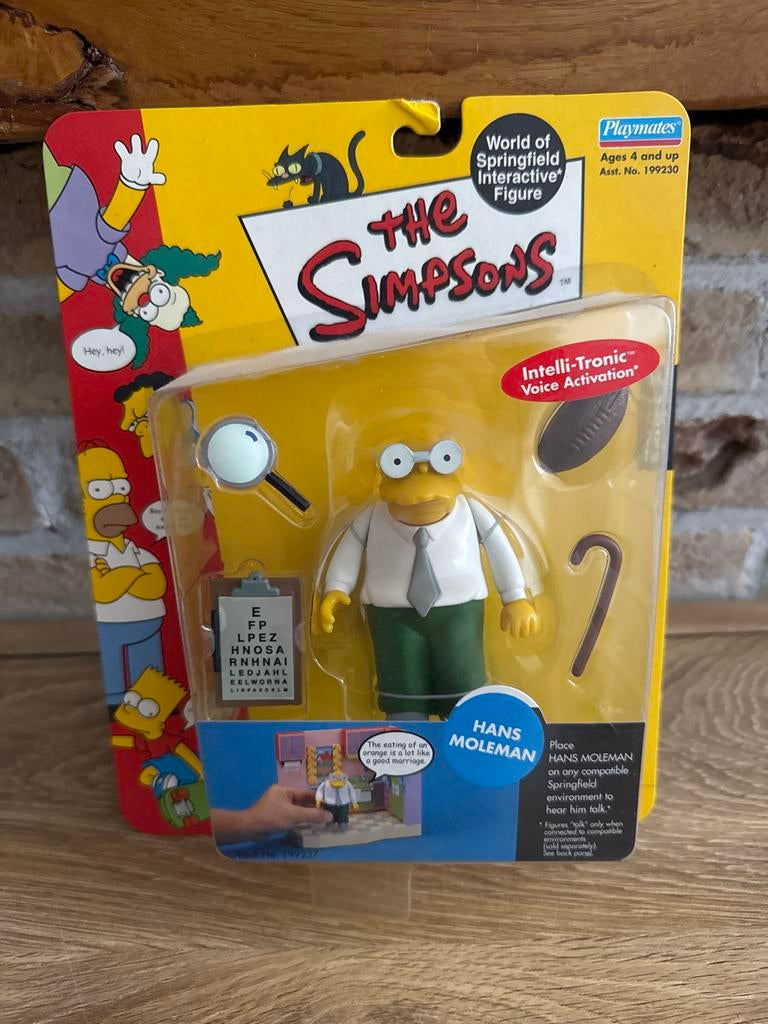 Hans Moleman Playmates Simpsons Figuur, Ophalen of Verzenden, Nieuw