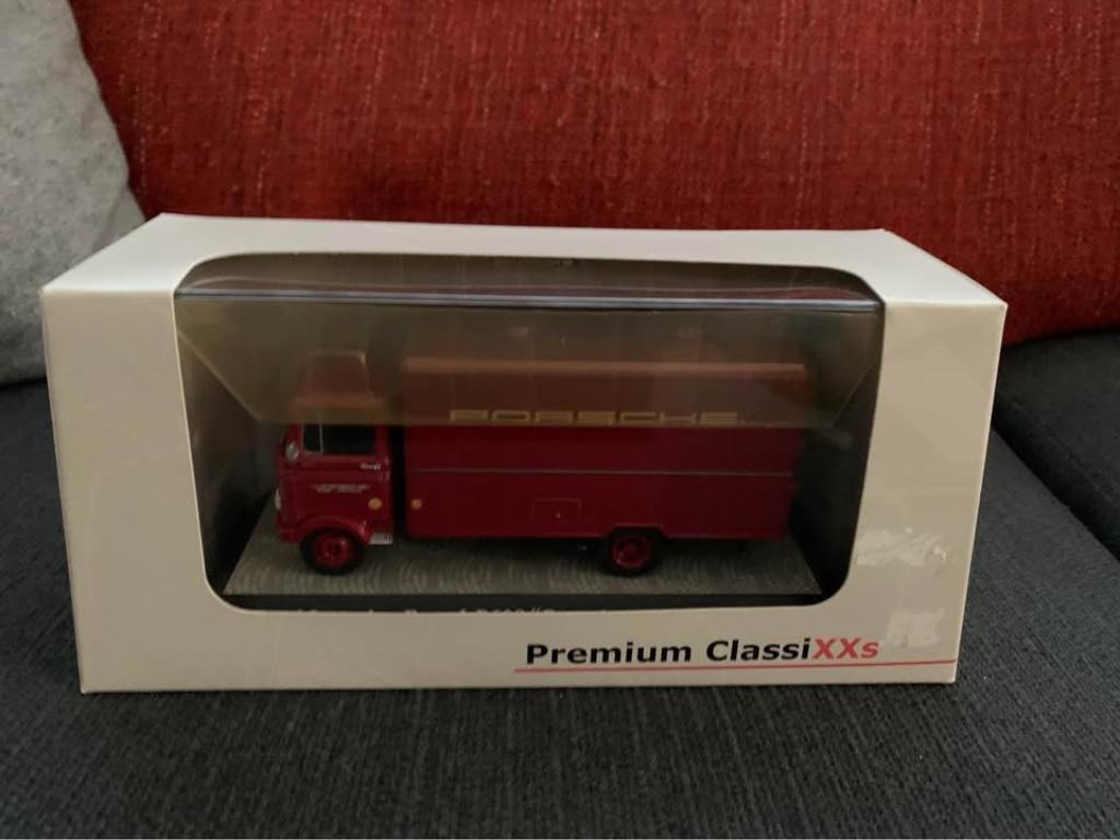 Mercedes Benz LP608 "Porsche-Renndienst", Ophalen of Verzenden, Zo goed als nieuw, Bus of Vrachtwagen, Overige merken
