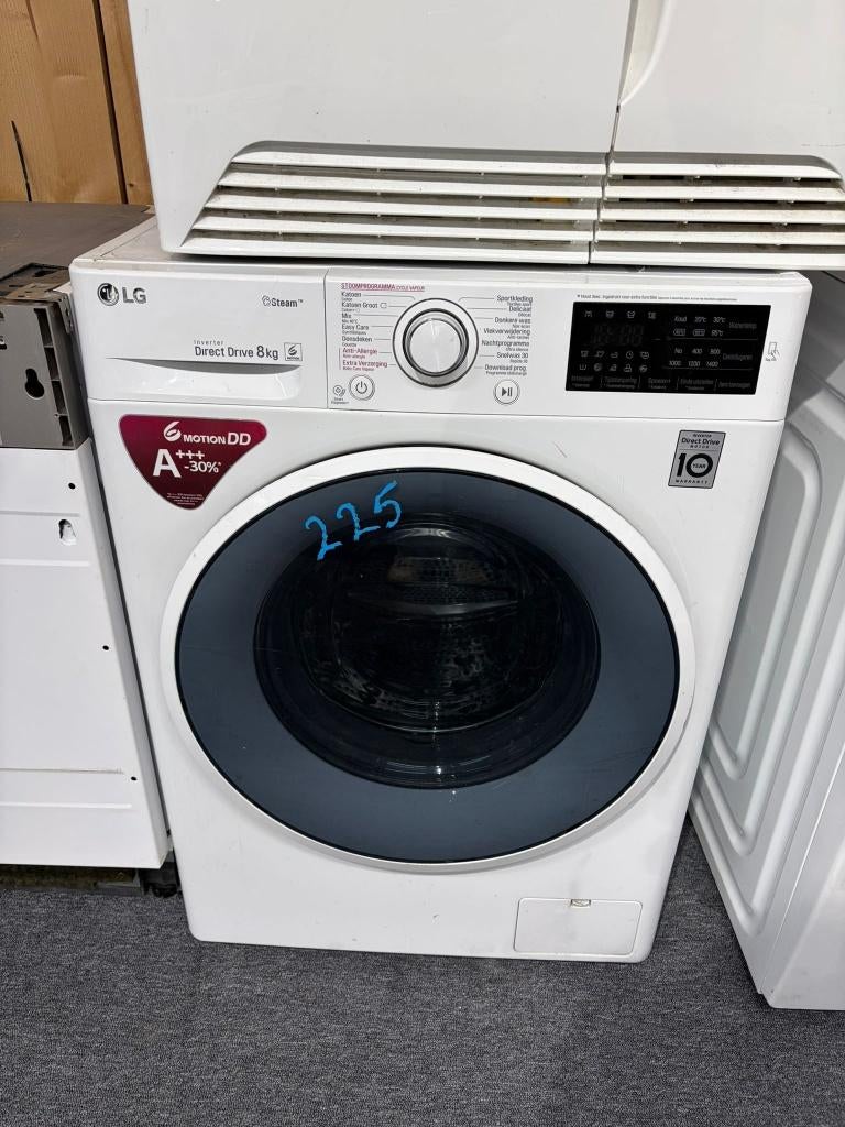 LG wasmachine - Schoon - Garantie, Gebruikt, Ophalen of Verzenden, Voorlader, 85 tot 90 cm