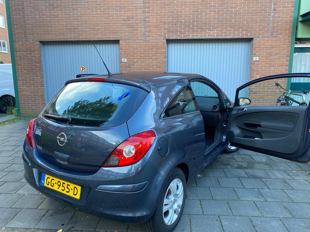 Opel Corsa 1.2 16V 3D WR 2007 Blauw, Voorwielaandrijving, 450 kg, 4 cilinders, Blauw