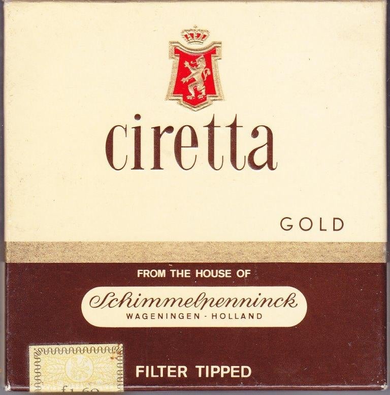 Schimmelpenninck - CIRETTA GOLD, Antiek en Kunst, Curiosa en Brocante, Ophalen of Verzenden