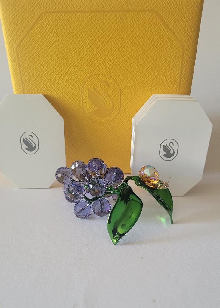 Swarovski Idyllia Slak en Bosbessen. Kristallijn Shop., Verzamelen, Swarovski, Swarovski@.com, Verzenden, Wattens, Nieuw