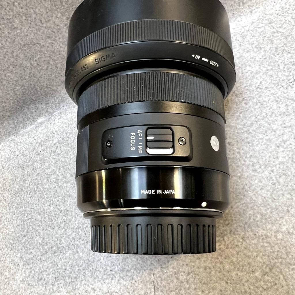 Sigma lens 30mm | F/1.4 ART HSM Canon EF-S | 372171, Audio, Tv en Foto, Ophalen of Verzenden, Zo goed als nieuw, Groothoeklens
