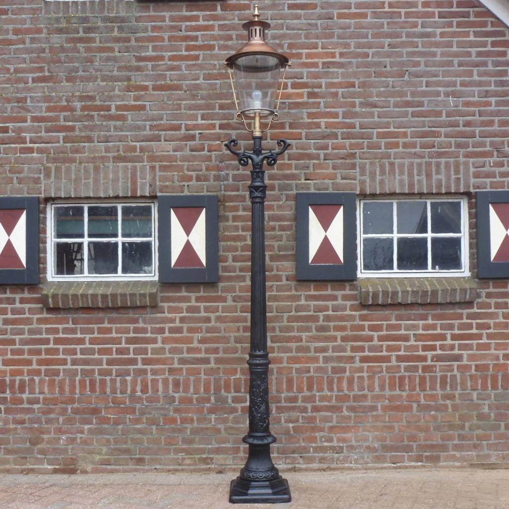 Gietijzeren tuinverlichting lantaarn buitenverlichting, Ophalen of Verzenden, Nieuw