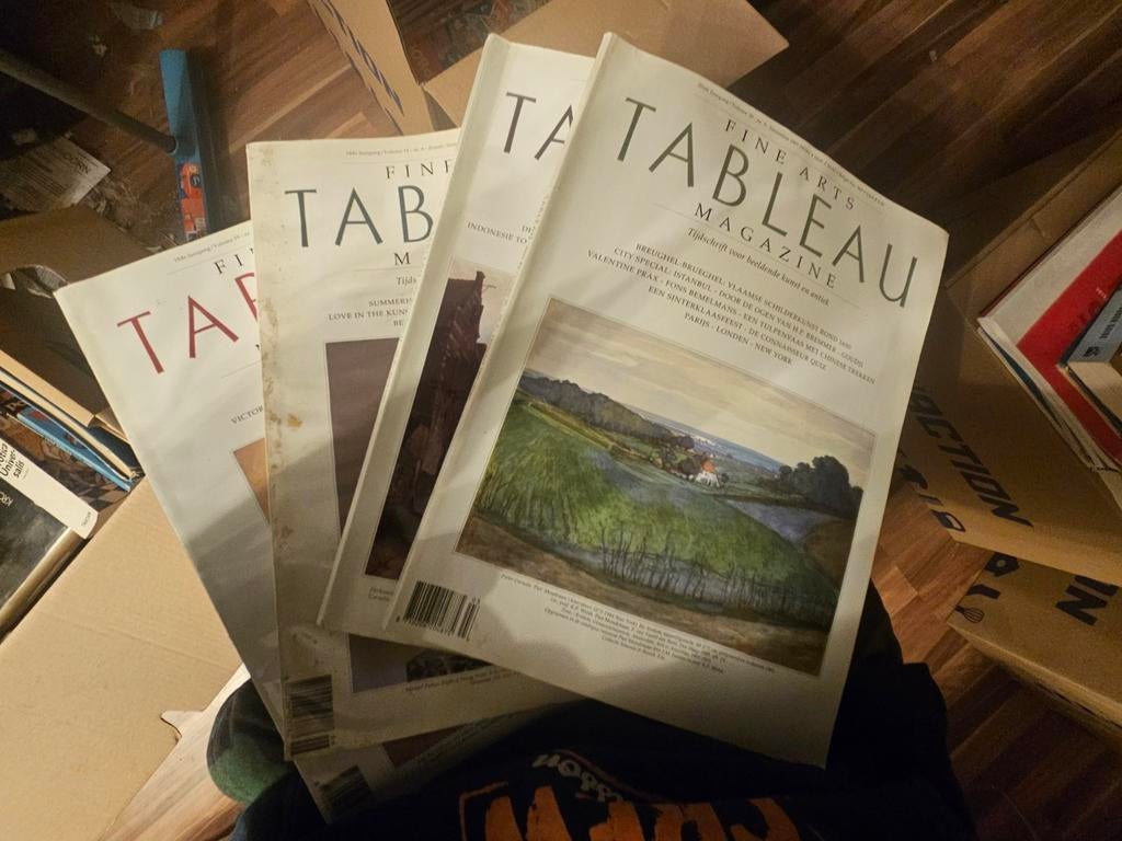 Tableau Fine Arts Magazine Collectie, Ophalen of Verzenden, Gelezen, Glossy