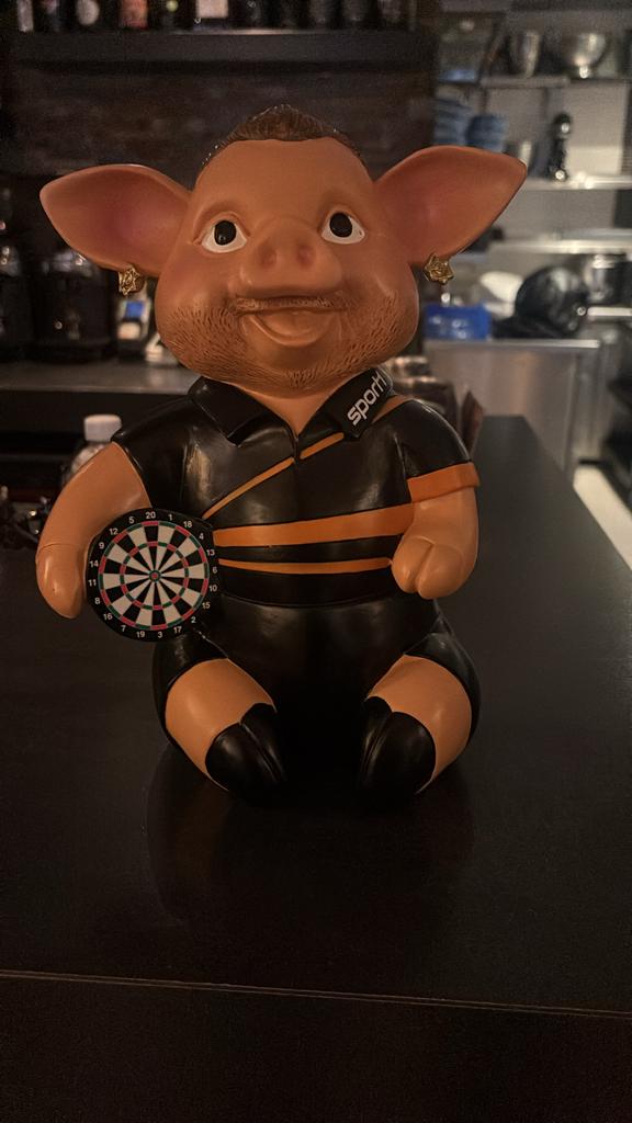 Dirk van Duijvenbode Spaarpot Darts, Sport en Fitness, Darts, Ophalen of Verzenden, Nieuw, Overige typen