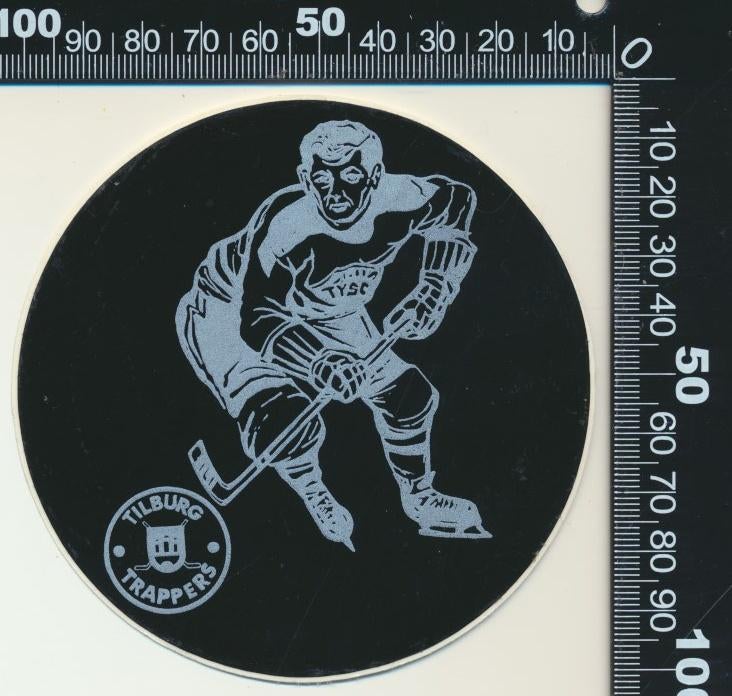 Sticker: Tilburg Trappers (2), Ophalen of Verzenden, Zo goed als nieuw, Sport