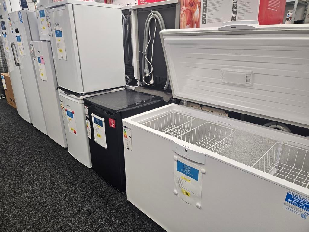 Witgoed Koopjes Brabant alle modellen vriezers, Ophalen of Verzenden, Nieuw, Minder dan 60 cm, 160 cm of meer