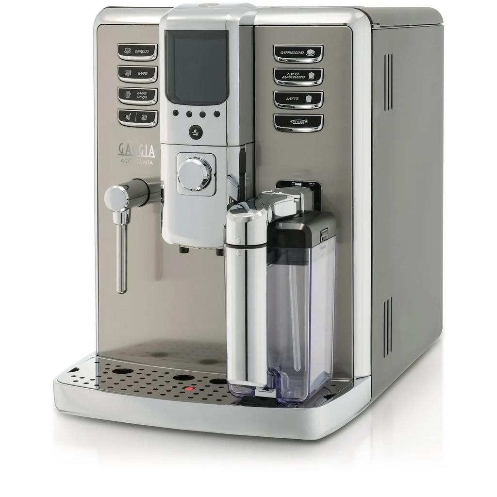 Gaggia Accademia Rvs Espressomachine, Afneembaar waterreservoir, Gebruikt, 10 kopjes of meer, Koffiemachine