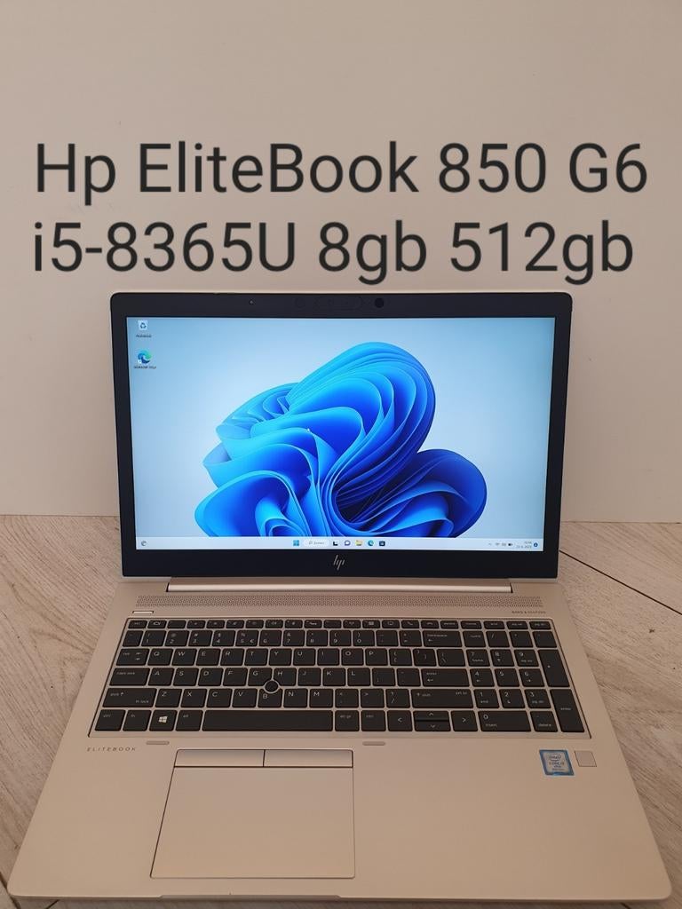 Goede staat: Hp Elitebook 850 G5 i5-8365U 8gb 512gb SSD fhd, Computers en Software, Met videokaart, 8 GB, Zo goed als nieuw, HP