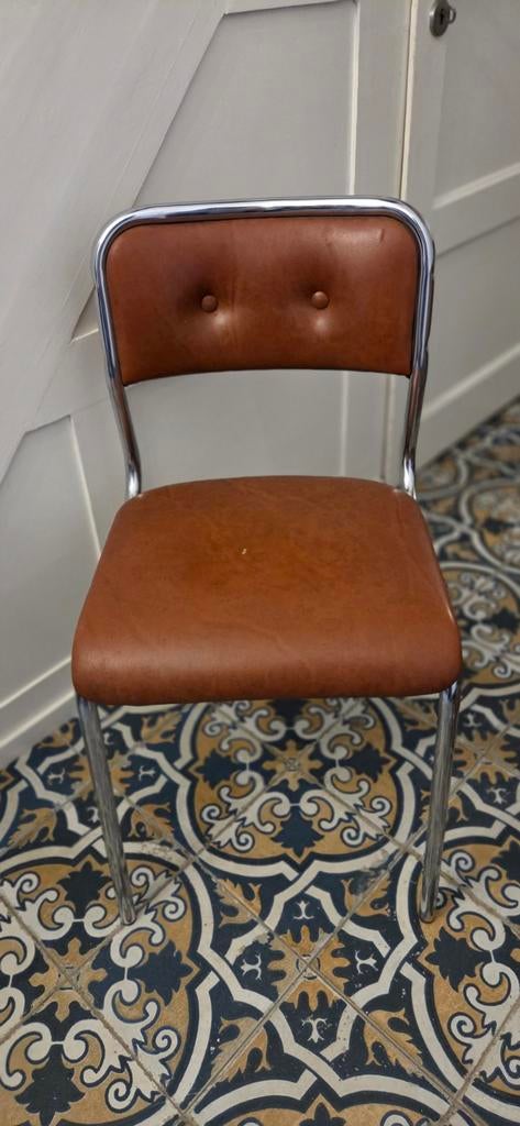 Vintage leren stoel, Ophalen