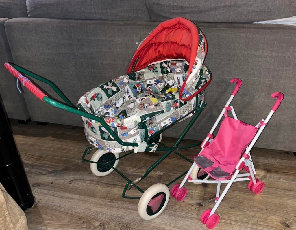 Speelgoed poppen buggy en wandelwagen, Ophalen, Babypop