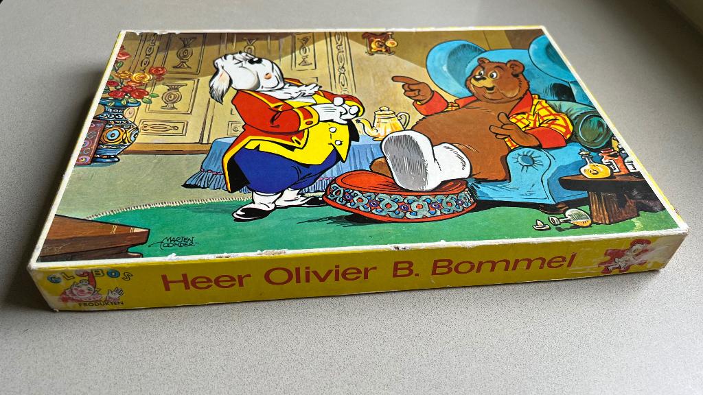 Heer Olivier B. Bommel en butler Joost puzzel Marten Toonder, Verzamelen, Stripfiguren, Gebruikt, Boek of Spel, Olivier B, Bommel en Tom Poes