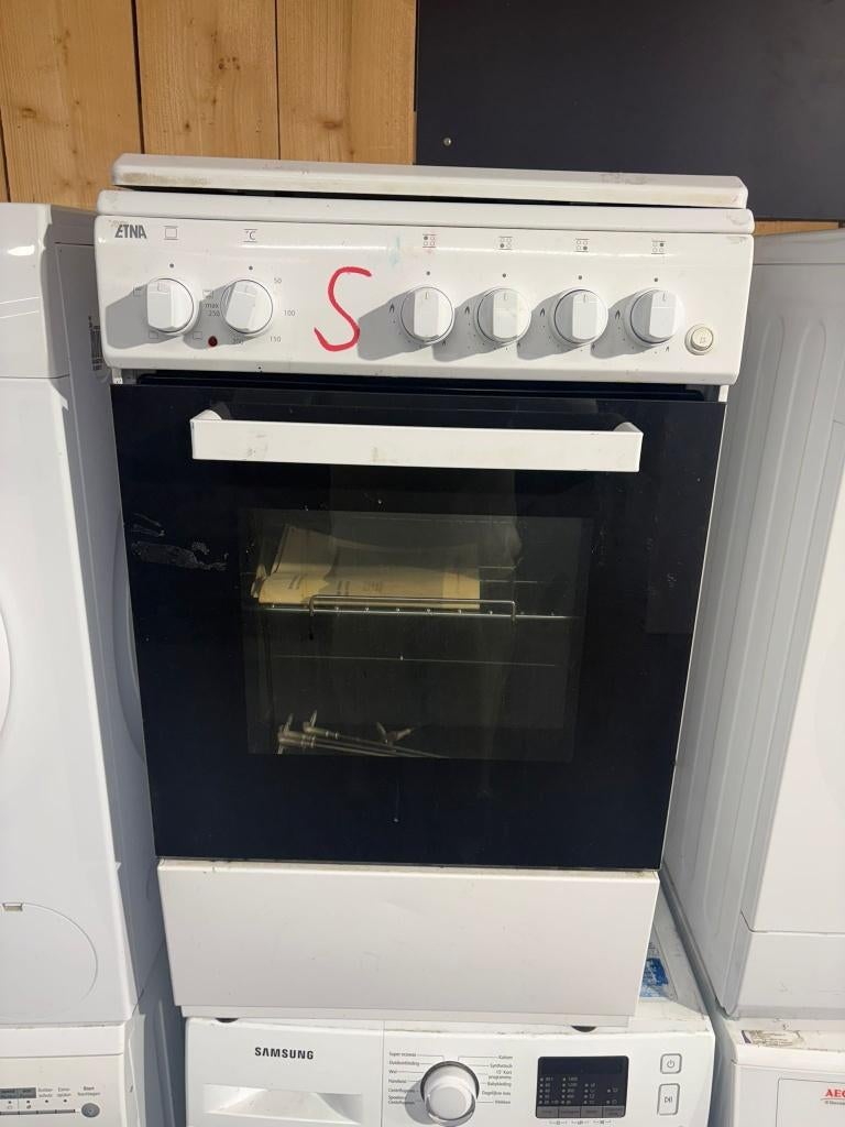 Etna gasfornuis - Schoon - Garantie, Witgoed en Apparatuur, Fornuizen, Gebruikt, Gas, 85 tot 90 cm, 4 kookzones