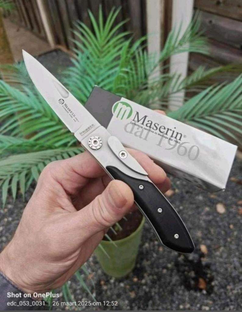 Maserin Trigger High-Tech Line M273/EB zakmes., Verzamelen, Overige Verzamelen, Nieuw, Ophalen of Verzenden