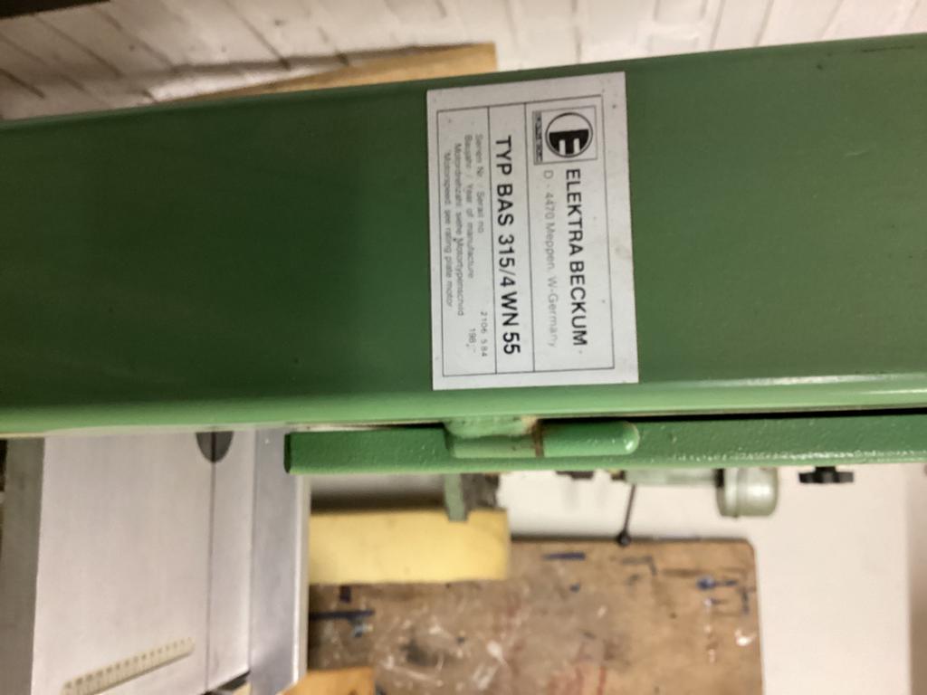 Lindzaag, Doe-het-zelf en Verbouw, Ophalen, 70 mm of meer, Zo goed als nieuw, Lintzaag