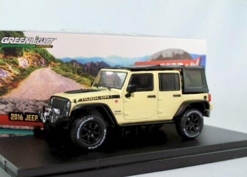 29578: Jeep wrangler unlimited rubicon - 2018 - Greenlight, Hobby en Vrije tijd, Modelauto's | 1:43, Auto, Nieuw, Ophalen of Verzenden