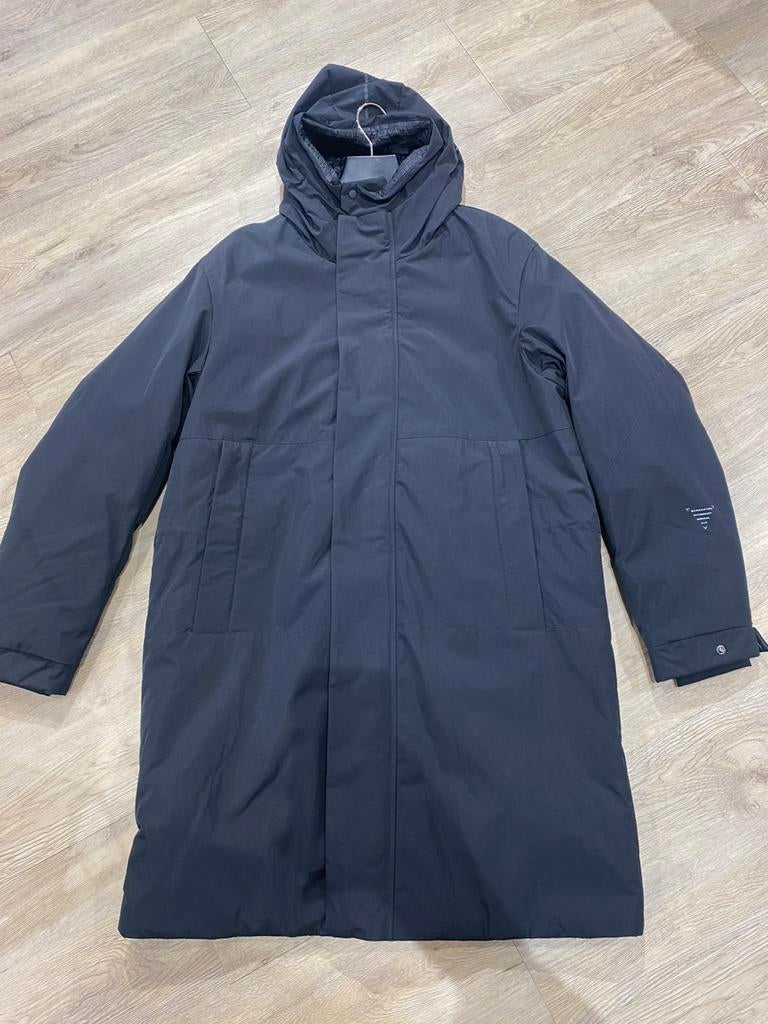 Nieuwe krakatau winterjas in navy en zwart, Ophalen, Nieuw, Overige maten, Blauw