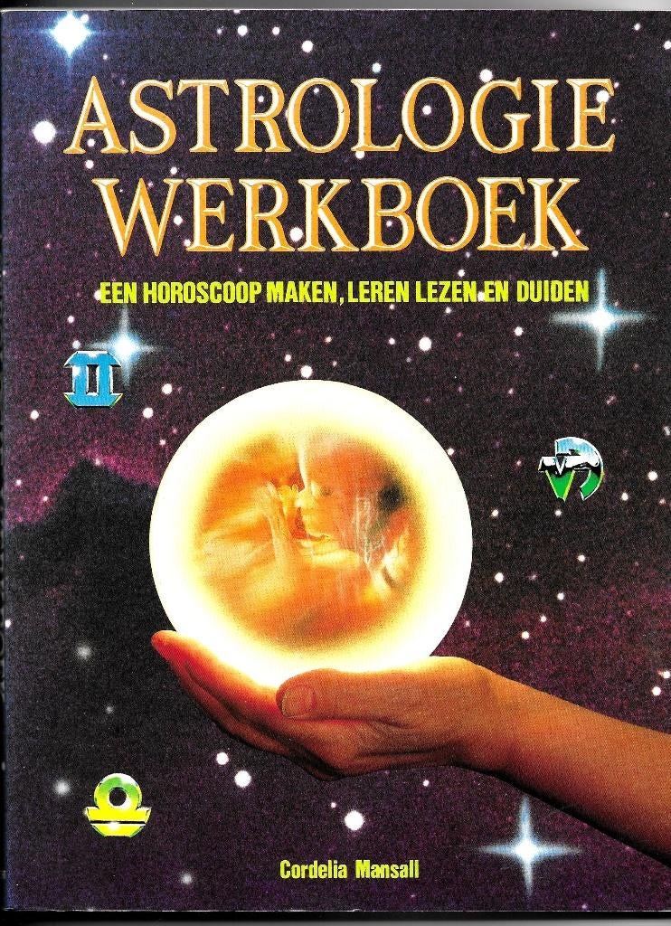 Astrologie Werkboek - Cordelia Mansall, Boeken, Esoterie en Spiritualiteit, Zo goed als nieuw, Achtergrond en Informatie, Overige onderwerpen