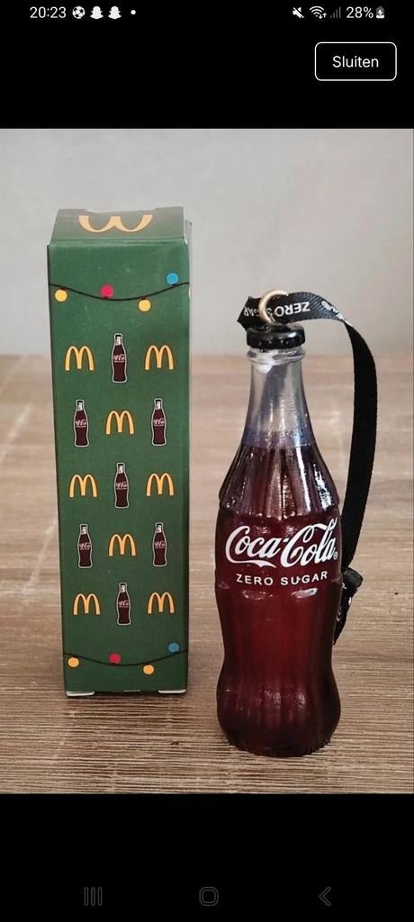 Mac Donalds kerstbal, Ophalen of Verzenden, Nieuw