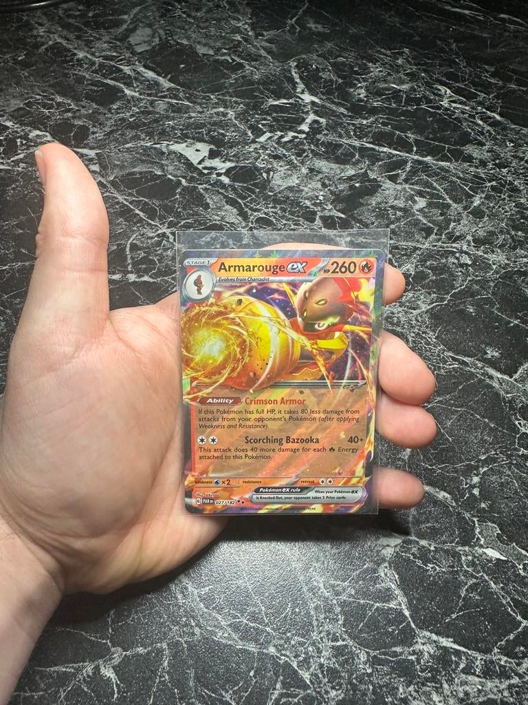 Armarouge EX 027, Ophalen of Verzenden, Nieuw, Losse kaart, Foil