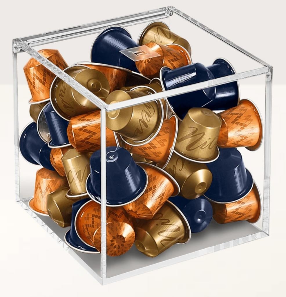 Nespresso View Cube capsulehouder, Ophalen of Verzenden, Gebruikt
