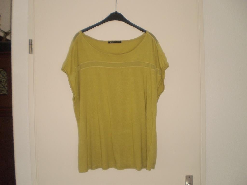 EXPRESSO top met mesh maat XL, Expresso, Geel, Maat 42/44 (L), Ophalen of Verzenden