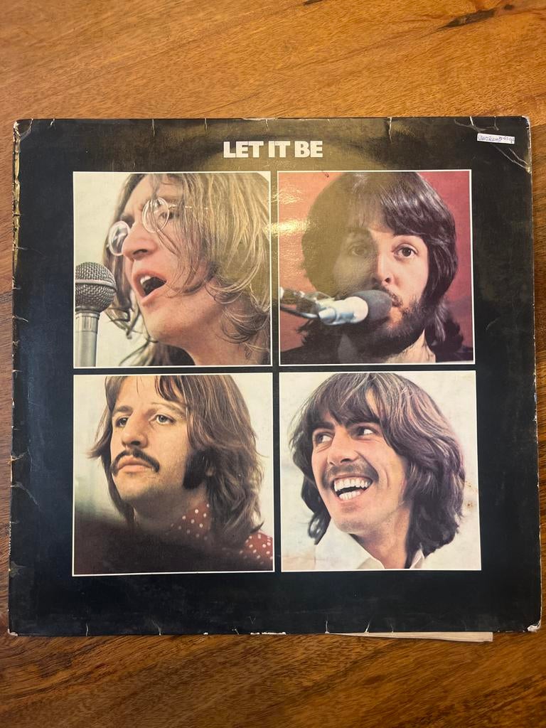 The Beatles - Let It Be LP, Cd's en Dvd's, Ophalen of Verzenden, Voor 1960, Gebruikt, 12 inch