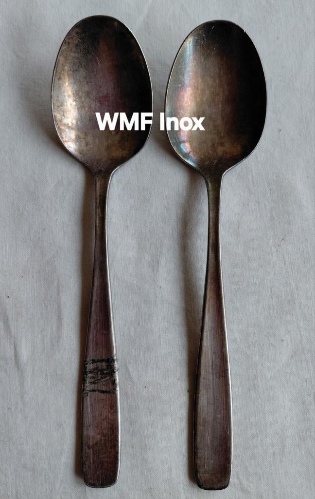 WMF Inox verzilverde lepels gladde handvatten, Ophalen of Verzenden