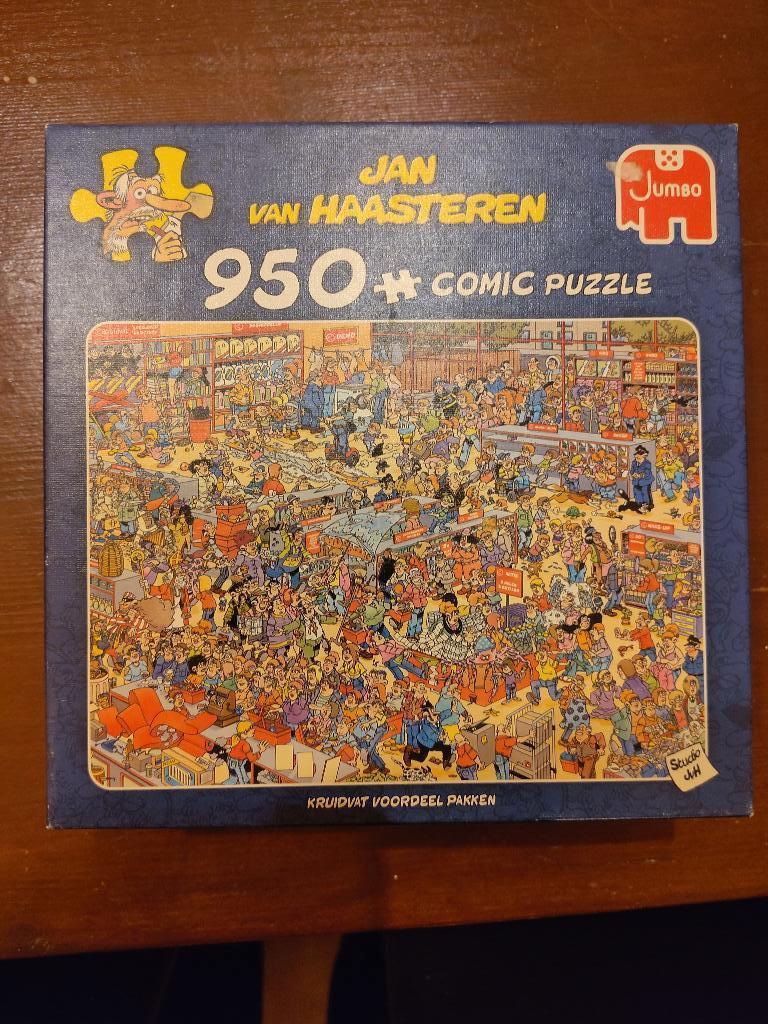 Van Haasteren puzzels 1000 of 950 stukjes, Ophalen, 500 t/m 1500 stukjes, Zo goed als nieuw, Legpuzzel