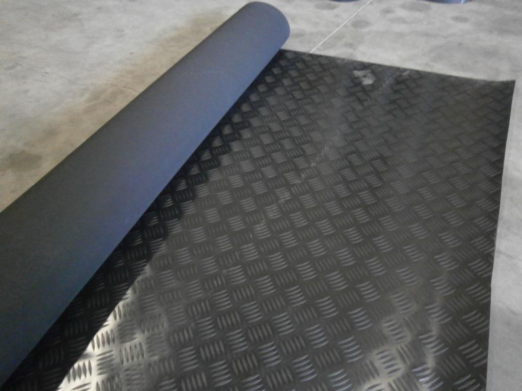 Traanplaat rubber, Ophalen, Nieuw