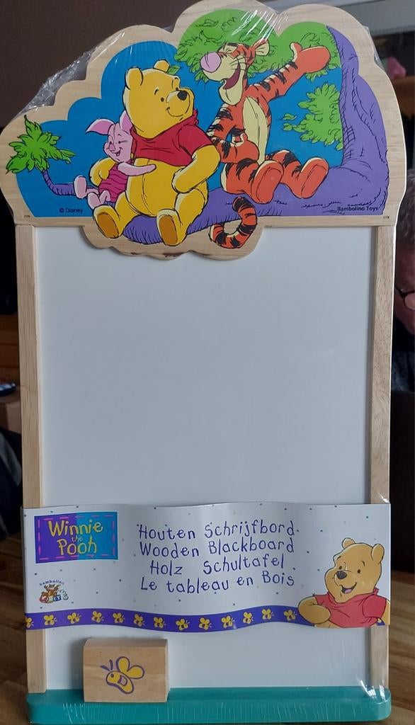 Winnie the phoo schrijfbord hout, Ophalen of Verzenden