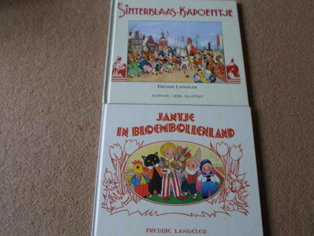 Jantje  in  Bloembollen  land.   Sinterklaas  Kapoentje., Ophalen of Verzenden, Zo goed als nieuw, Freddie  Langeler