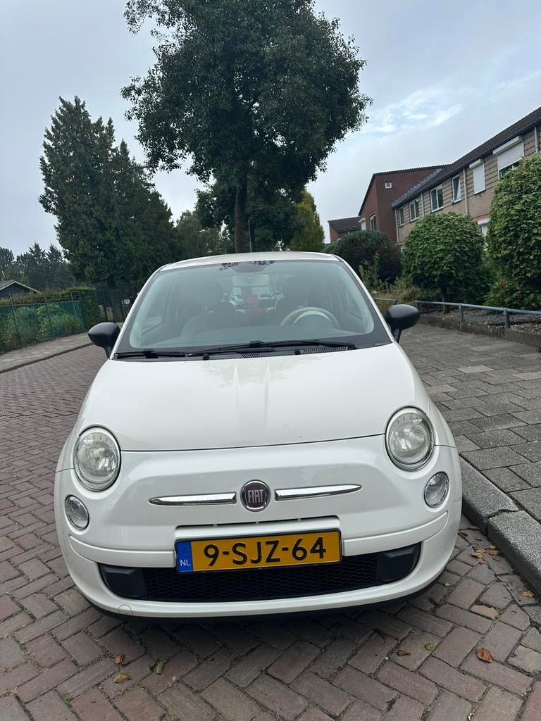 Fiat 500 1.2, Stof, 1242 cc, 4 cilinders, Wit