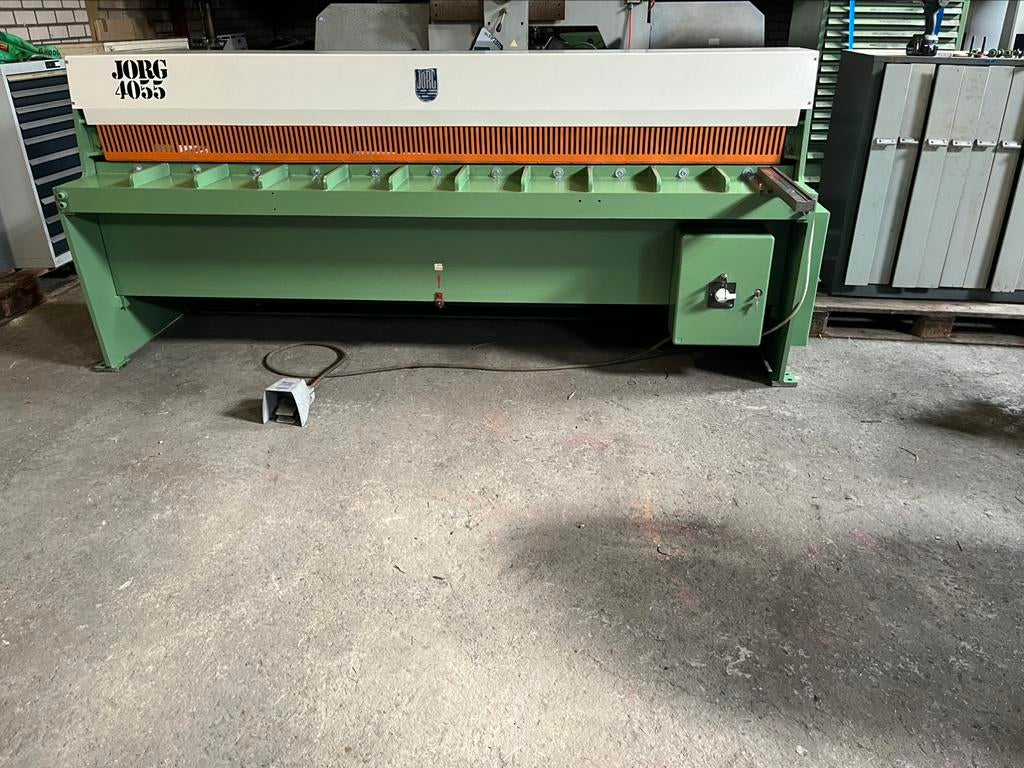 Jorg plaatschaar type 4055 cap 2550x2,5 mm, Verzenden